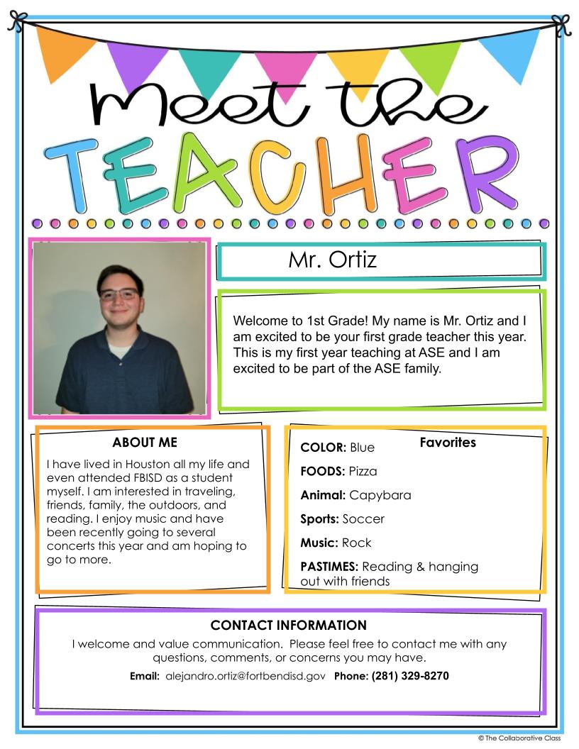 Meet the Teacher